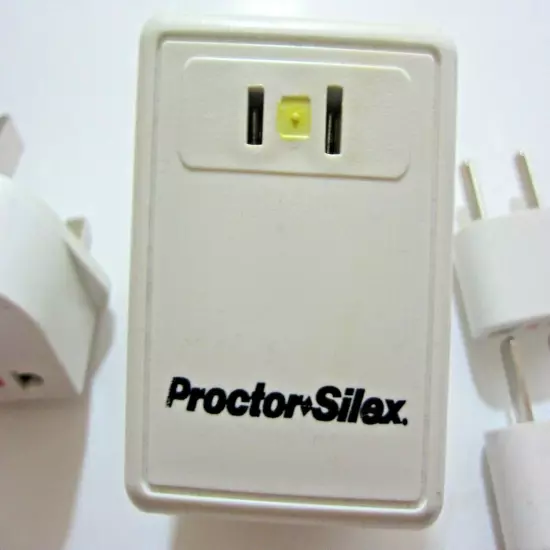 Proctor Silex Foreign Travel Voltage Converter and Adaptor Set 110-120V