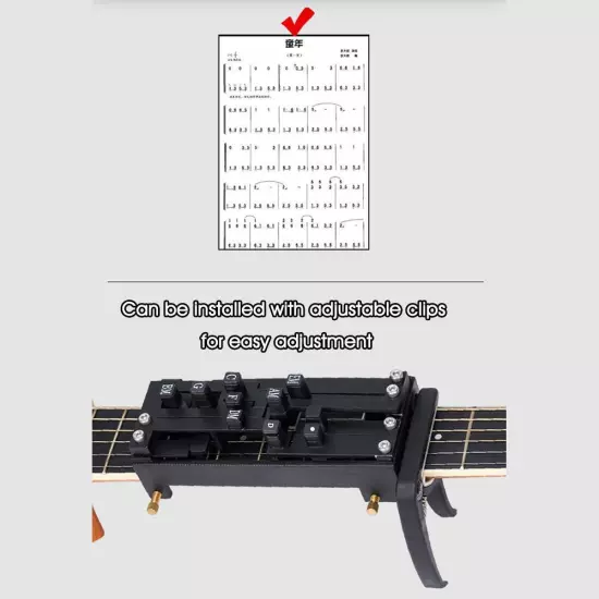 Guitar Aid Chords Trainer Guitar Learning System for Beginners Adults Fam Prof