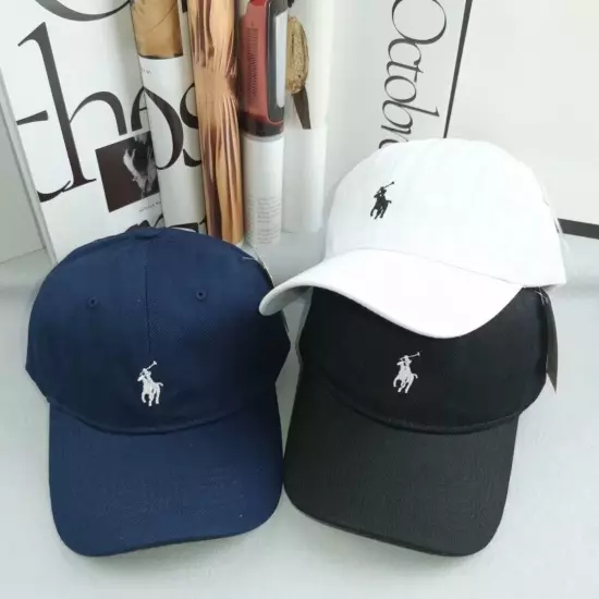 Classic Ralph Lauren tradition Baseball Cap Embroidery polo pony hat Adjustable