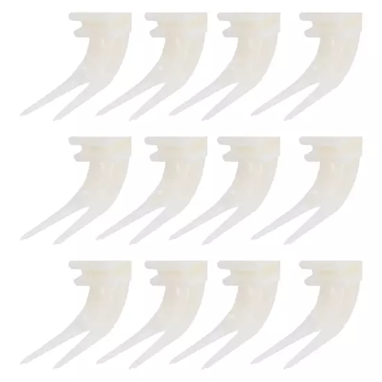 20 X Mini Bird Fruit Fork Plastic Bird Food Feeder Tool For Bird Hamster Cag JY