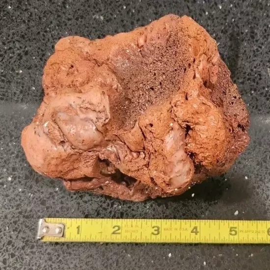 8 Red Lava Rocks For Aquariums