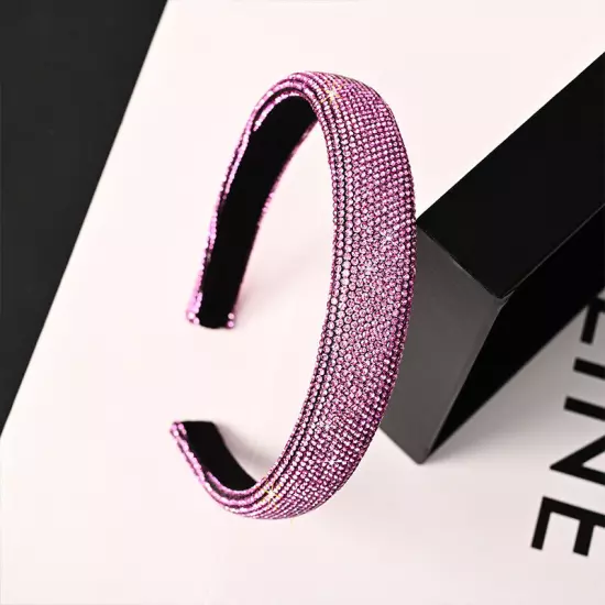 Women's Rhinestone Hairband Crystal Headband Hair Band Hoop Accessories Party ღ