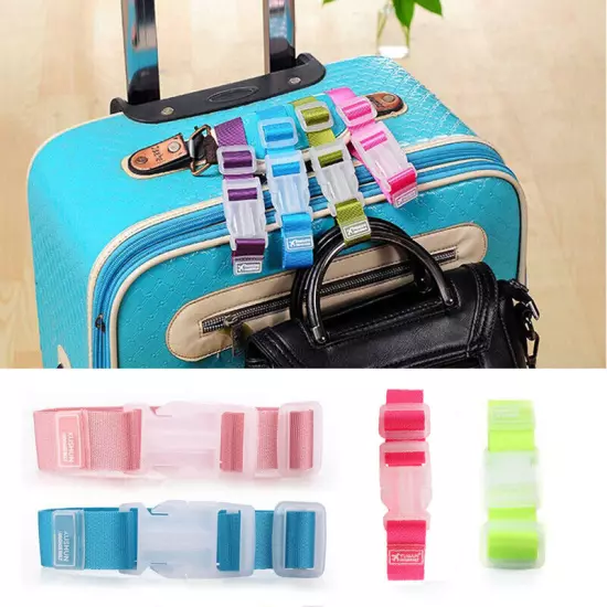 Suitcase Portable Nylon Buckle Straps Cable Ties with Plastic Buckle Clip Supply