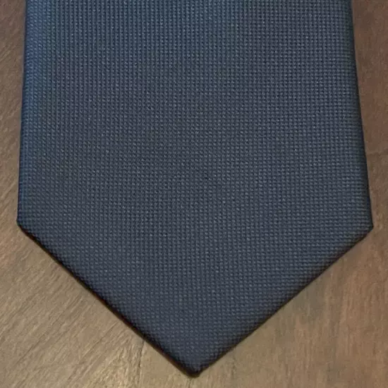 Bergamo New York Black Hand Made 100% Polyester Men’s Neck Tie Made In China