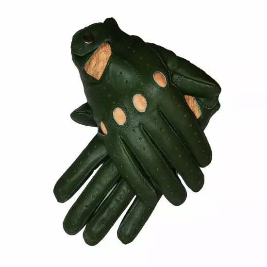 Genuine Leather Driving Gloves 