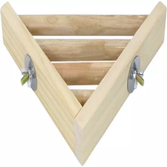 Litewoo Bird Perch Corner Platform Stand Shelf for Birds Budgie Parakeet Cockati