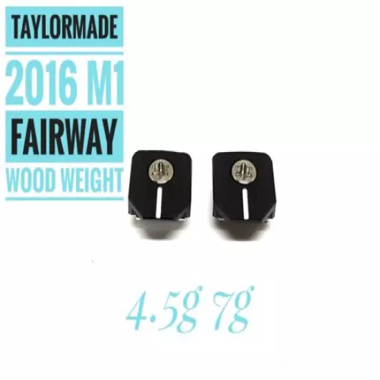 Golf weight for Taylormade 2016 M1 Fairway Woods 1x 4.5g, 7g 