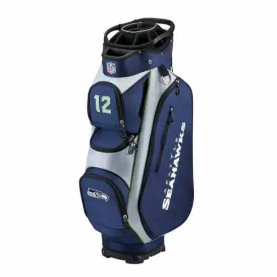 New Wilson Seattle Seahawks NFL Golf Cart Bag