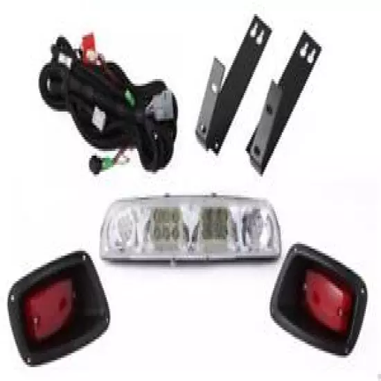 EZ GO GOLF CART PART TXT LED Golf Cart Headlight Tail Light Kit 1994-2013