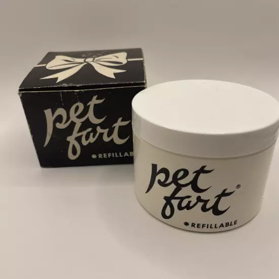 Pet Fart in Box Vintage Joke Novelty Gag Gift Refillable 1979 Bathroom Humor 