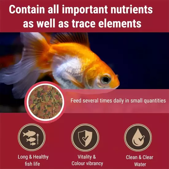 Tetra Goldfish Flakes 7.06 oz Vitamin C Enriched Nutritionally Balanced Diet