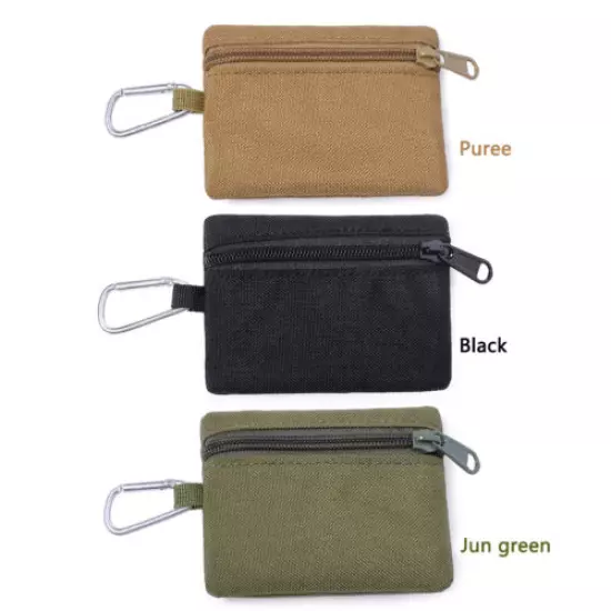 Wallet Mini Portable Travel Key Holder Coin Wallet Sports Molle Pouch Waist Bag