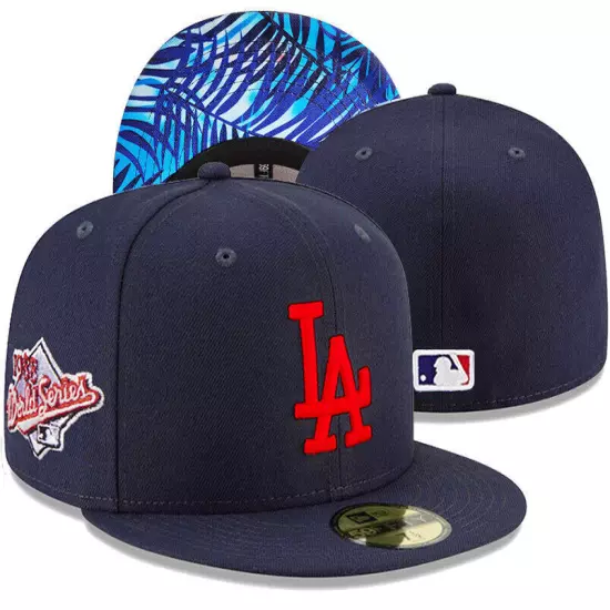 Los Angeles Dodgers Fitted Hat Cap 2024 MLB Fashion Baseball Cap Unisex