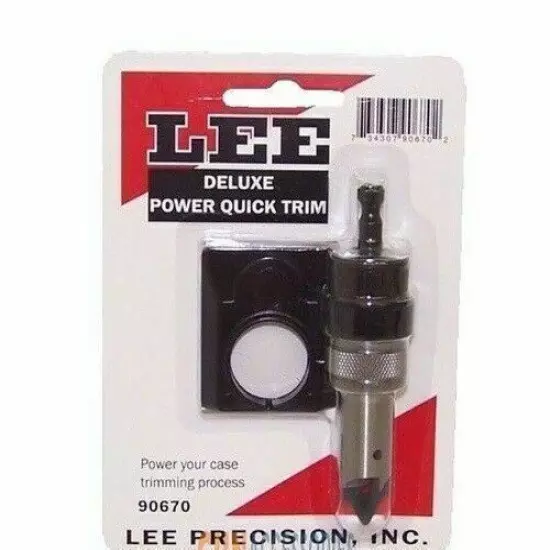 Lee COMBO Deluxe Power Quick Trim + 6mm Creedmoor Quick Trim Die + CHAMFER