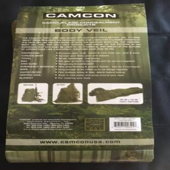 Camcon Body Veil, OD Green.