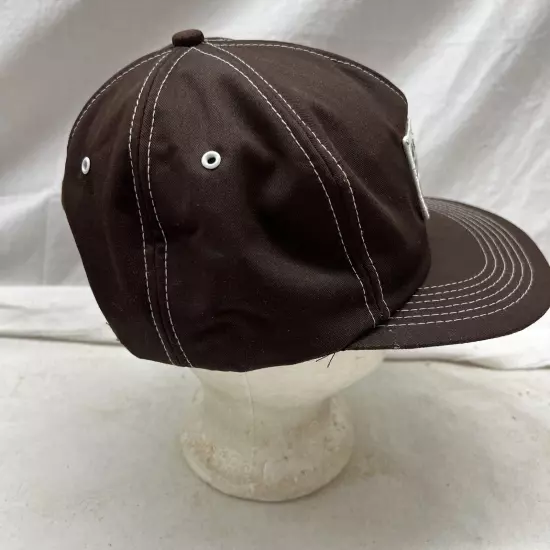 trucker hat baseball Cap Vintage Snapback K Products Patch Betaseed Farm Brown