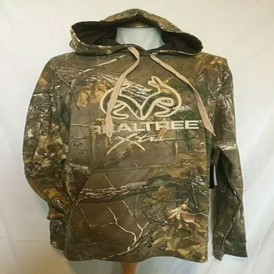 Realtree Xtra Camouflage Men's Hooded Sweatshirt - Large - Hunting Casual NWT