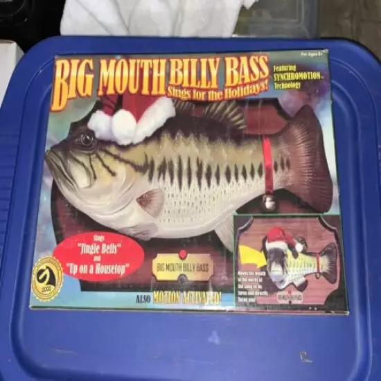 Gemmy Christmas Singing Big Mouth Billy Bass 