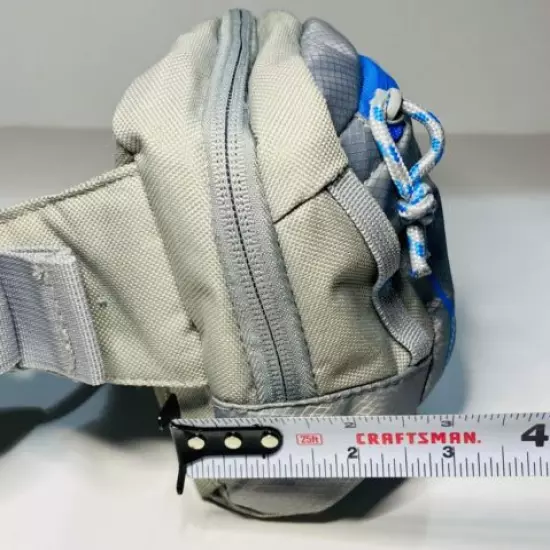 OUTDOOR Products Adjustable FANNY PACK Grey, Blue 4 Pockets