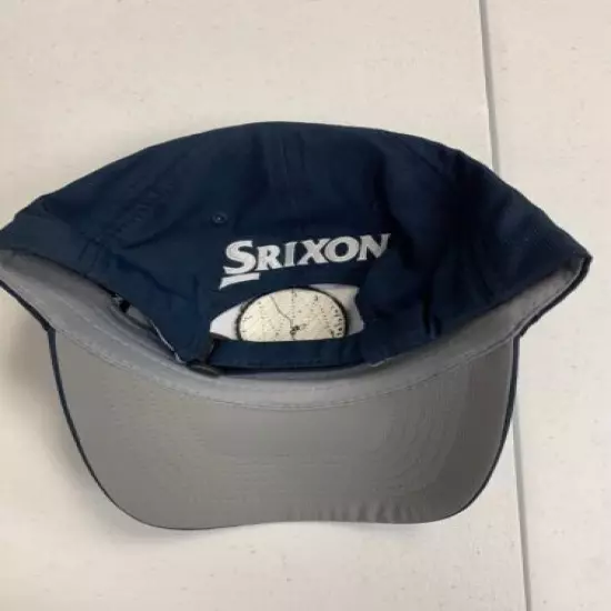 BRAND NEW Srixon Adjustable FS CUP Custom Logo Cap - IRVING, TX - NAVY