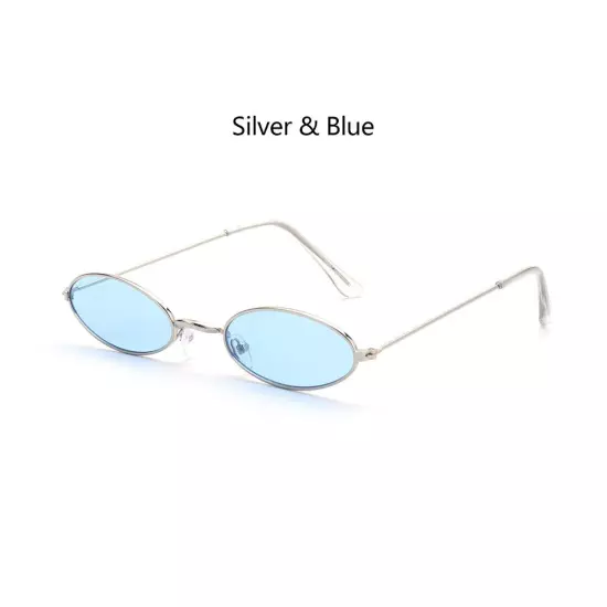 Small Frame Accessories Oval Sunglasses Vintage Shades Sun Glasses Eyeglasses