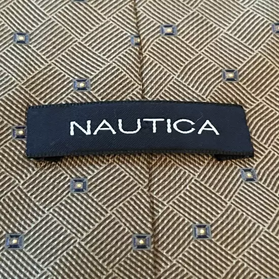 Nautica 100% Imported Silk Men’s Neck Tie Made In China