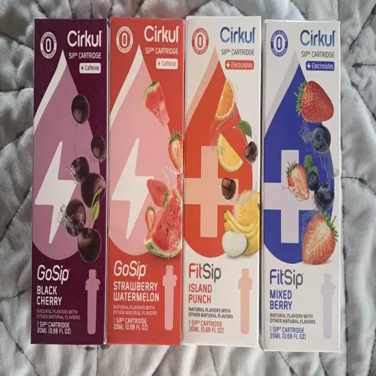 CIRKUL FLAVOR CARTRIDGES (LOT OF 4)