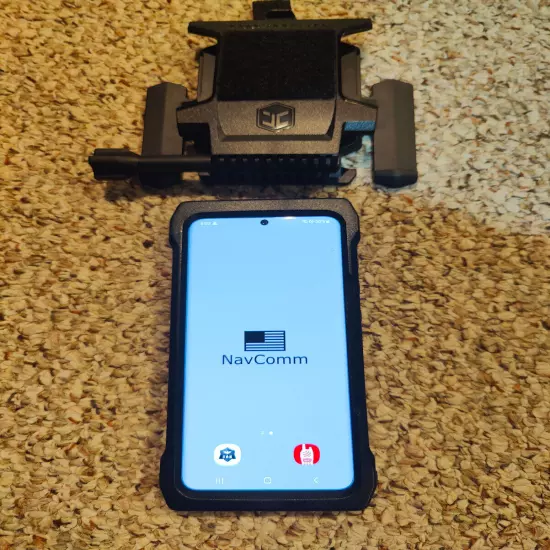 Juggernaut Case, Mount, and Samsung Galaxy S20 5G with ATAK Build