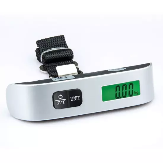 50KG Digital Hand-held Hanging Luggage Weighing Measuring Scales Suitcase Bag