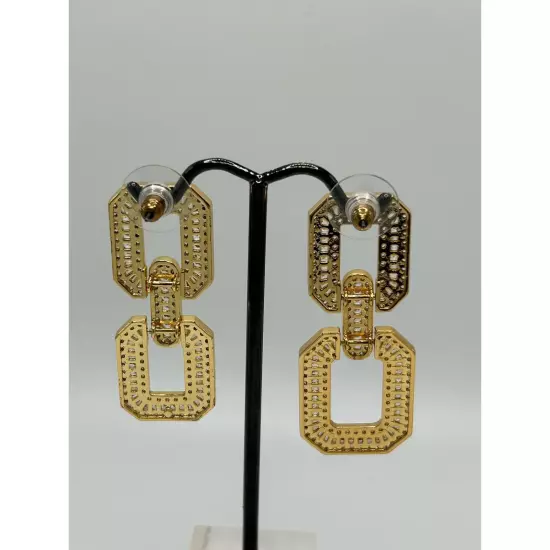 Eye Candy LA Luxe Collection 18k Gold Plated Earrings 