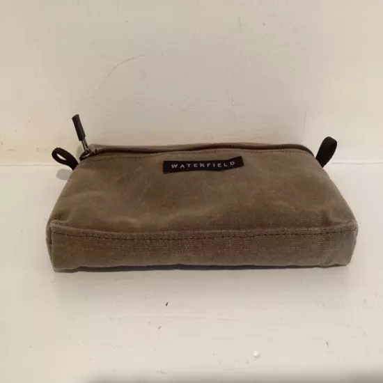 Waterfield SF Bags Gear Pouch Waxed Canvas : Brown Color : Travel :.