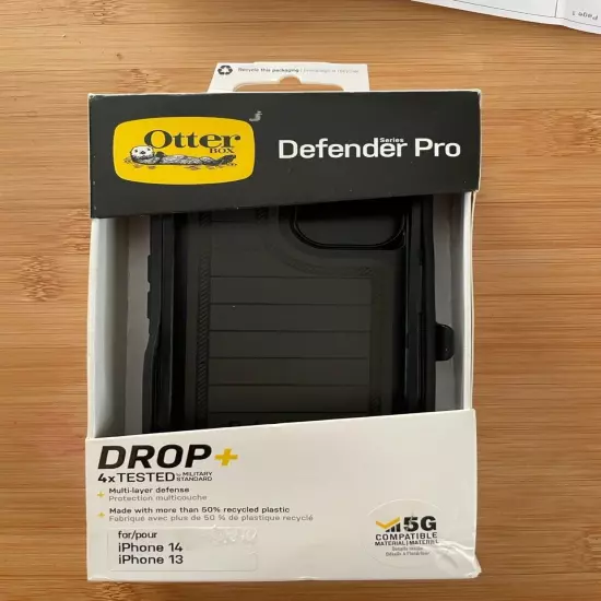 OtterBox Defender Series Pro Case With Holster for iPhone 14 / 13 (6.1") Only