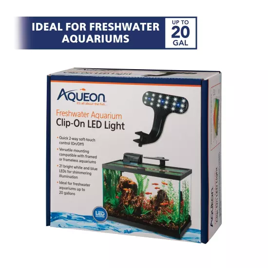 Freshwater Aquarium Clip-On LED Light One Size