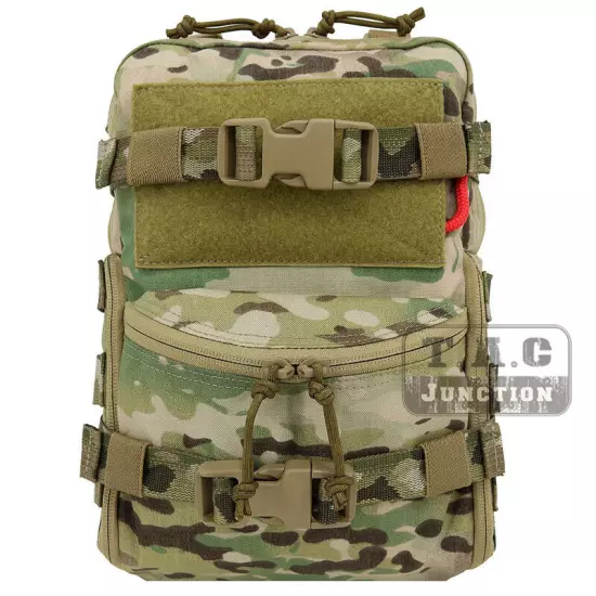 Tactical Molle MiniMAP Modular Assault Pack Quick Detach Map Hydration Backpack