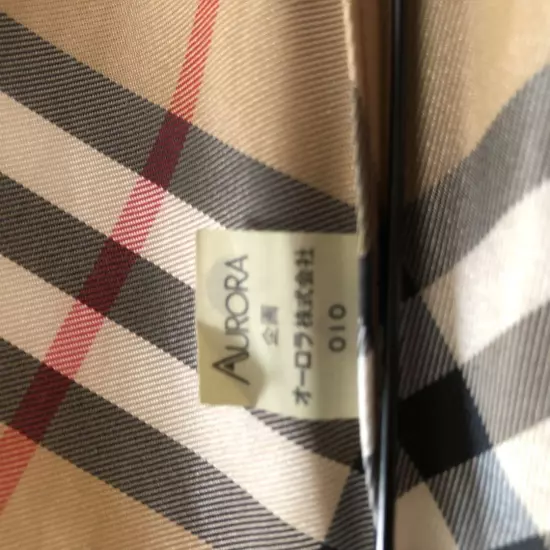 burberry folding umbrella