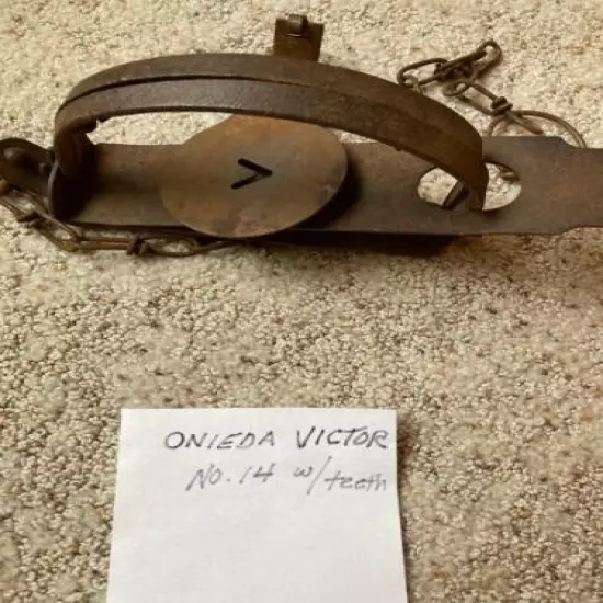 Oneida Victor No. 14 Trap with Teeth