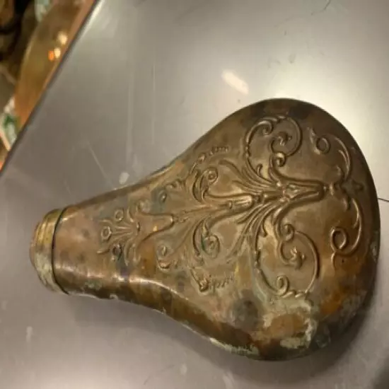 Early Copper Powder Horn