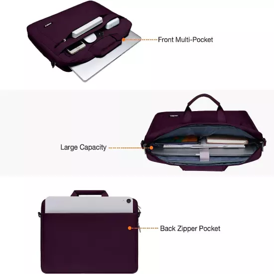 13.3 15.6 16 17 inch Laptop Bag Case for Macbook Air Pro Dell HP Acer Chromebook