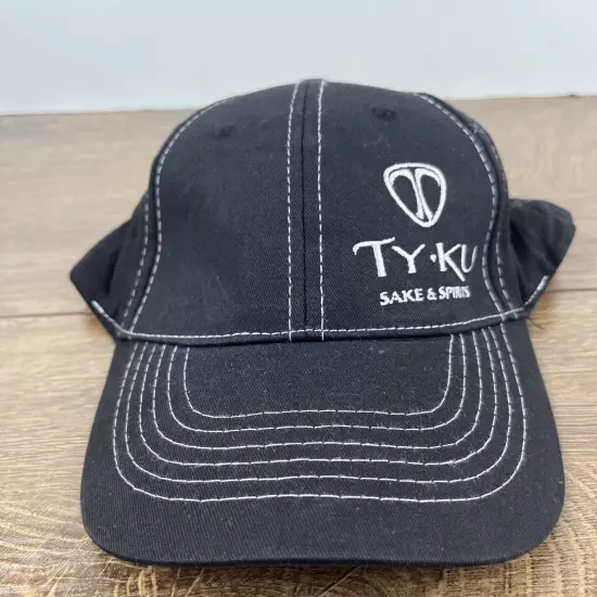 Ty KU Cap Hat Black Cap Hat Adjustable Hat Black Adult Hat