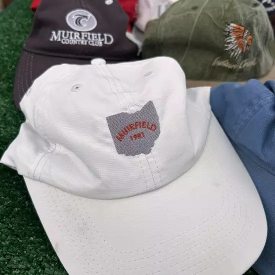 Golf Hat Lot 12 Different Masters St Andrews Muirfield TPC Hagen Vtg New More