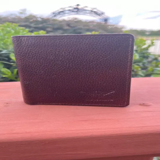 Men’s Genuine Leather Bi-Fold Wallet