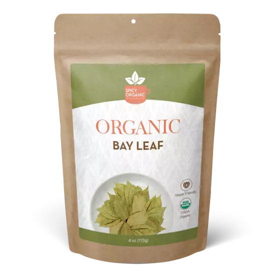 Organic Bay Leaves (4 oz): Ideal for Adding Flavor to Soups, Stews, and Sauces