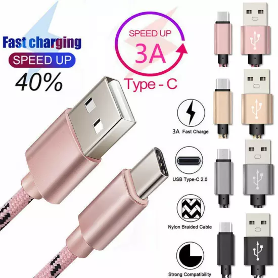 For Samsung A13 A23 A33 A53 USB-C 3.1 Type C Fast Data Charging Charger Cable