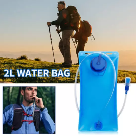 Hydration Bladder 2 Liter Military Water Storage Bladder Bag for Camping Running