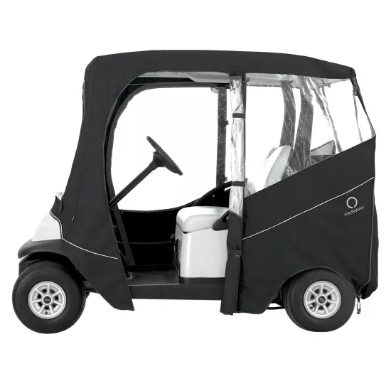 Club Car Precedent Tempo Golf Cart Deluxe Travel Enclosure Short Roof Black