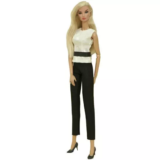 Office Lady Fashion Clothes Set Fit 11.5" Doll Outfits 1/6 Dolls Accessories Toy