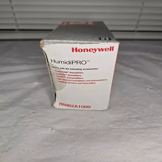 Honeywell H6062A1000 HumidiPro - Digital Humidistat/Dehumidistat New Open Box