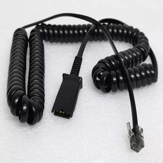 For Plantronics U10P Headset Direct Connect Cord for Yealink and Snom