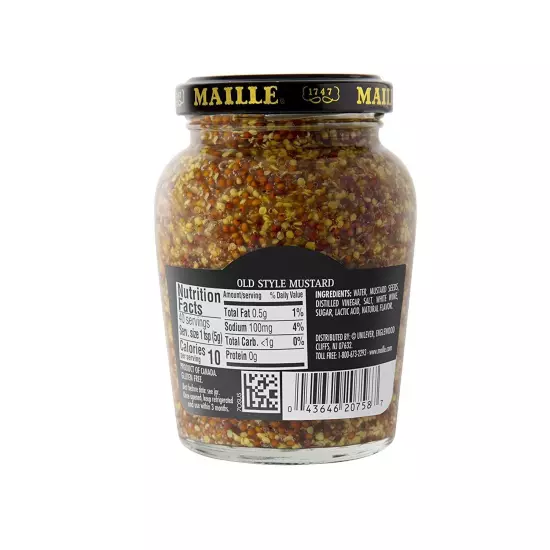 Maille Old Style Whole Grain Dijon Mustard - 7.3 oz 