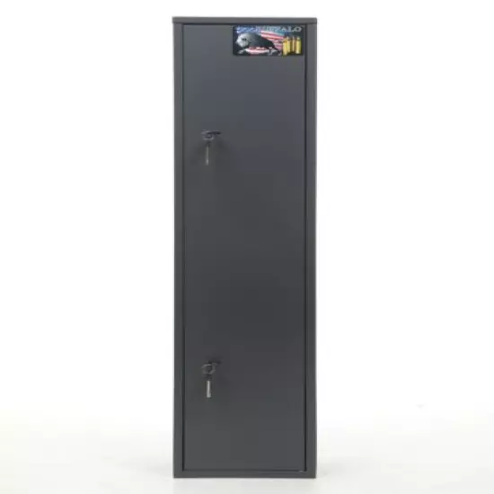 Buffalo 1320 Gun Rifle Shotgun Metal Security Cabinet Safe Storage Case Rack